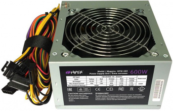 Блок питания Hiper ATX 600W HPM-600