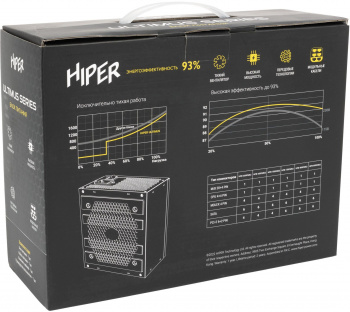 Блок питания Hiper ATX 600W HPB-600FMK2