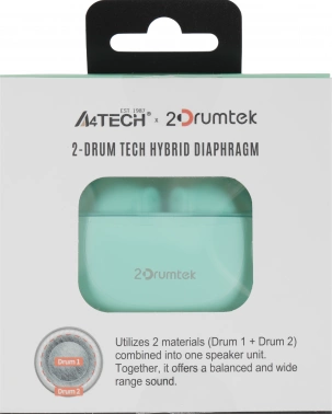 Гарнитура вкладыши A4Tech 2Drumtek B20 TWS