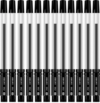 Набор ручек гелев. Deli 33205-BK