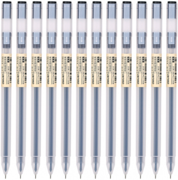 Ручка гелев. Deli A119-BK