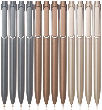 Ручка гелев. автоматическая Deli A12-BK