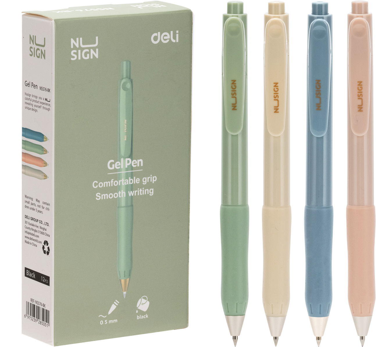  .  Deli Nusign NS576-BK