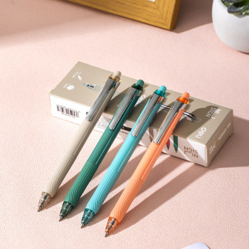 Ручка гелев. автоматическая Deli Nusign ENS666-BK