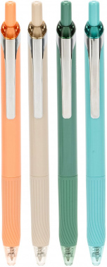 Ручка гелев. автоматическая Deli Nusign ENS666-BL