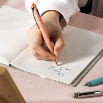 Ручка гелев. автоматическая Deli Nusign ENS666-BL