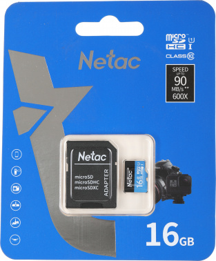 Флеш карта microSDHC 16GB Netac  NT02P500STN-016G-R