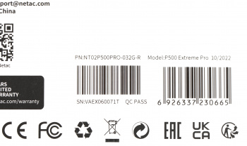 Флеш карта microSDHC 32GB Netac  NT02P500PRO-032G-R