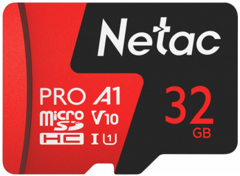 Флеш карта microSDHC 32GB Netac  NT02P500PRO-032G-R