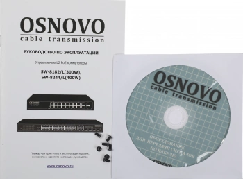 Коммутатор Osnovo  SW-8182/L(300W)