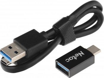 Накопитель SSD Netac USB-C 120Gb NT01Z7S-120G-32BK