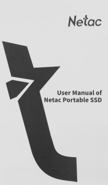 Накопитель SSD Netac USB-C 240Gb NT01Z7S-240G-32BK