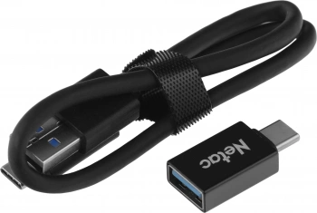 Накопитель SSD Netac USB-C 960Gb NT01Z7S-960G-32BK