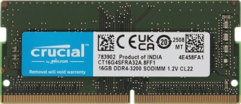 Память DDR4 16GB 3200MHz Crucial  CT16G4SFRA32A