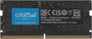 Память DDR5 16GB 4800MHz Crucial  CT16G48C40S5