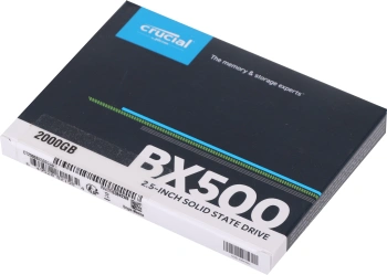 Накопитель SSD Crucial S SATA-III 2TB CT2000BX500SSD1