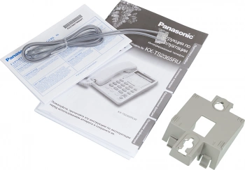 Телефон проводной Panasonic KX-TS2365RUW