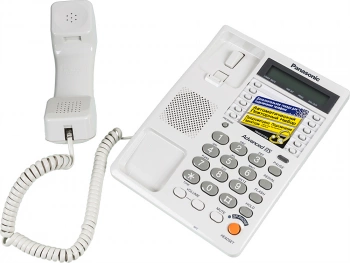 Телефон проводной Panasonic KX-TS2365RUW