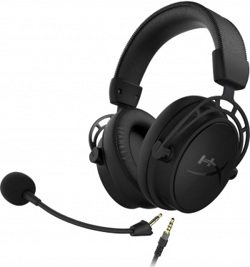 Наушники с микрофоном HyperX Cloud Alpha S Blackout (HX-HSCAS-BK)