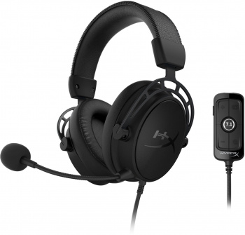 Наушники с микрофоном HyperX Cloud Alpha S Blackout (HX-HSCAS-BK)