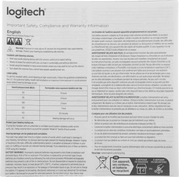 Наушники с микрофоном Logitech H570e