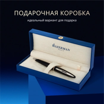Ручка шариков. Waterman Carene (S0293950) Black ST M син. черн. подар.кор.