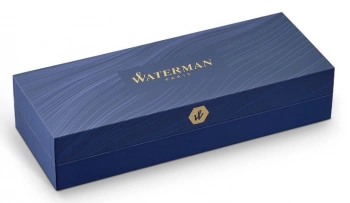 Ручка шариков. Waterman Hemisphere (S0920770) Matte Black GT M син. черн. подар.кор.