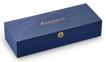 Ручка шариков. Waterman Hemisphere (S0920870) Matte Black CT M син. черн. подар.кор.