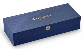Ручка роллер Waterman Hemisphere (S0920350) Steel GT F черн. черн. подар.кор.