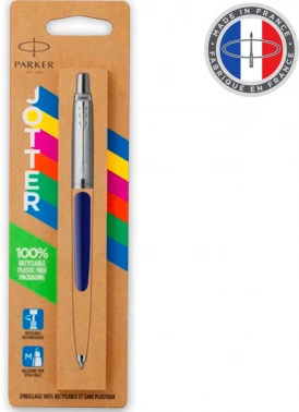 Ручка шариков. Parker Jotter Originals (2123427) Navy Blue CT M син. черн. блистер