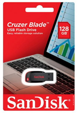 Флеш Диск Sandisk 128GB Cruzer Blade