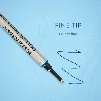 Стержень роллер Waterman (1964018) F 0.5мм синие чернила блистер