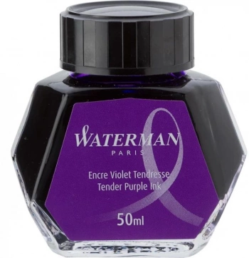 Флакон с чернилами Waterman (CWS0110750) Tender Purple чернила 50мл для ручек перьевых