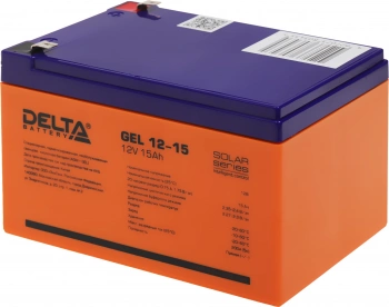 Батарея для ИБП Delta GEL 12-15