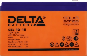 Батарея для ИБП Delta GEL 12-15