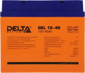 Батарея для ИБП Delta GEL 12-45