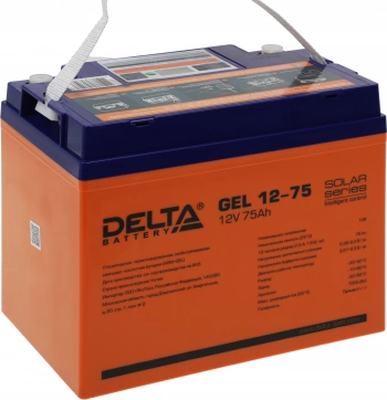 Батарея для ИБП Delta GEL 12-75