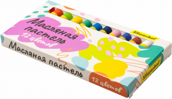 Масляная пастель Silwerhof 12цв. дл.70мм д.10мм