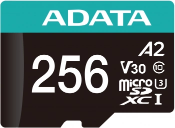 Флеш карта microSDXC 256GB A-Data  AUSDX256GUI3V30SA2-RA1