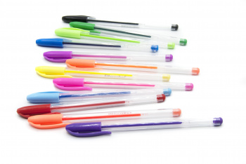 Набор ручек гелев. Silwerhof Монстрики d=1мм блистер (12шт) 12цв.