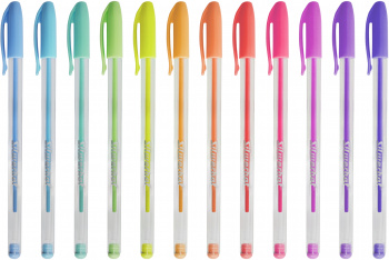 Набор ручек гелев. Silwerhof Монстрики Pastel