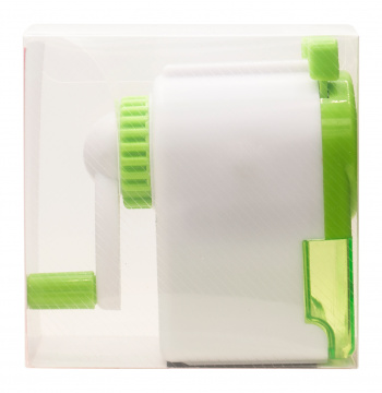 Точилка для карандашей механическая Silwerhof Монстрики 1 отверстие зеленый