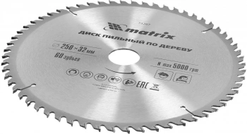 Диск пильный по дер. Matrix 73267