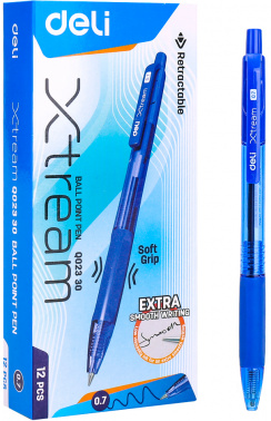 Набор ручек шариков. автоматическая Deli X-tream EQ02330-P