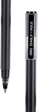 Набор ручек гелев. Deli Daily Max EG16-BK-P