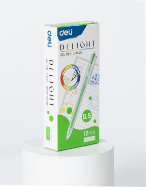 Набор ручек гелев. Deli Delight EG118-LG-P