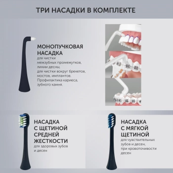 Зубная щетка электрическая Polaris PETB 0701 TC