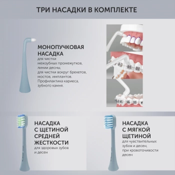 Зубная щетка электрическая Polaris PETB 0701 TC