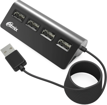Разветвитель USB 2.0 Ritmix CR-2400