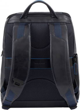 Рюкзак Piquadro Blue Square Revamp CA6104B2V/N черный кожа